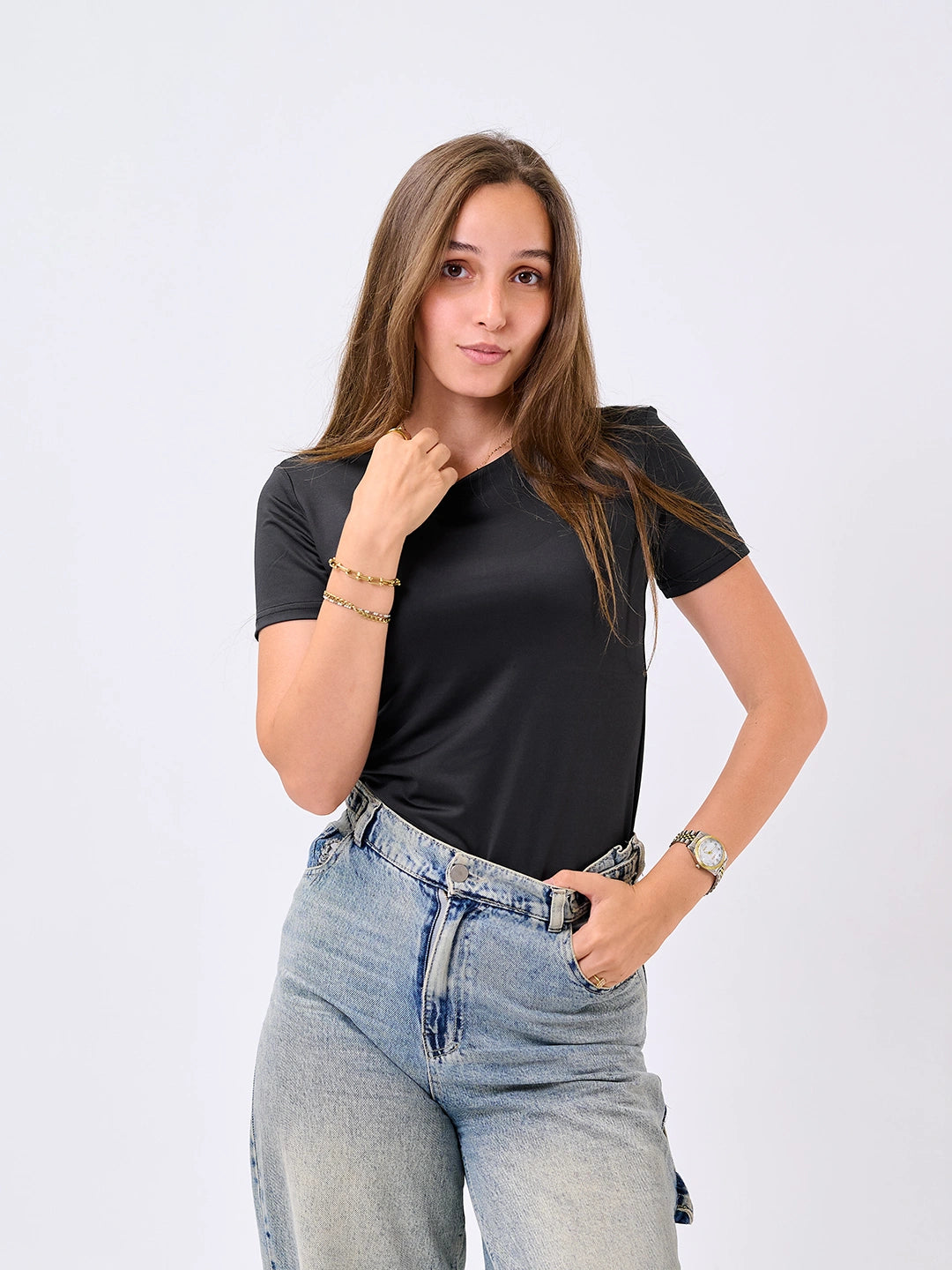 Basic Shirt-Black