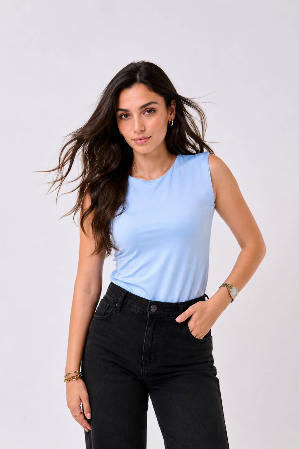 Basic Cap Sleeve Top