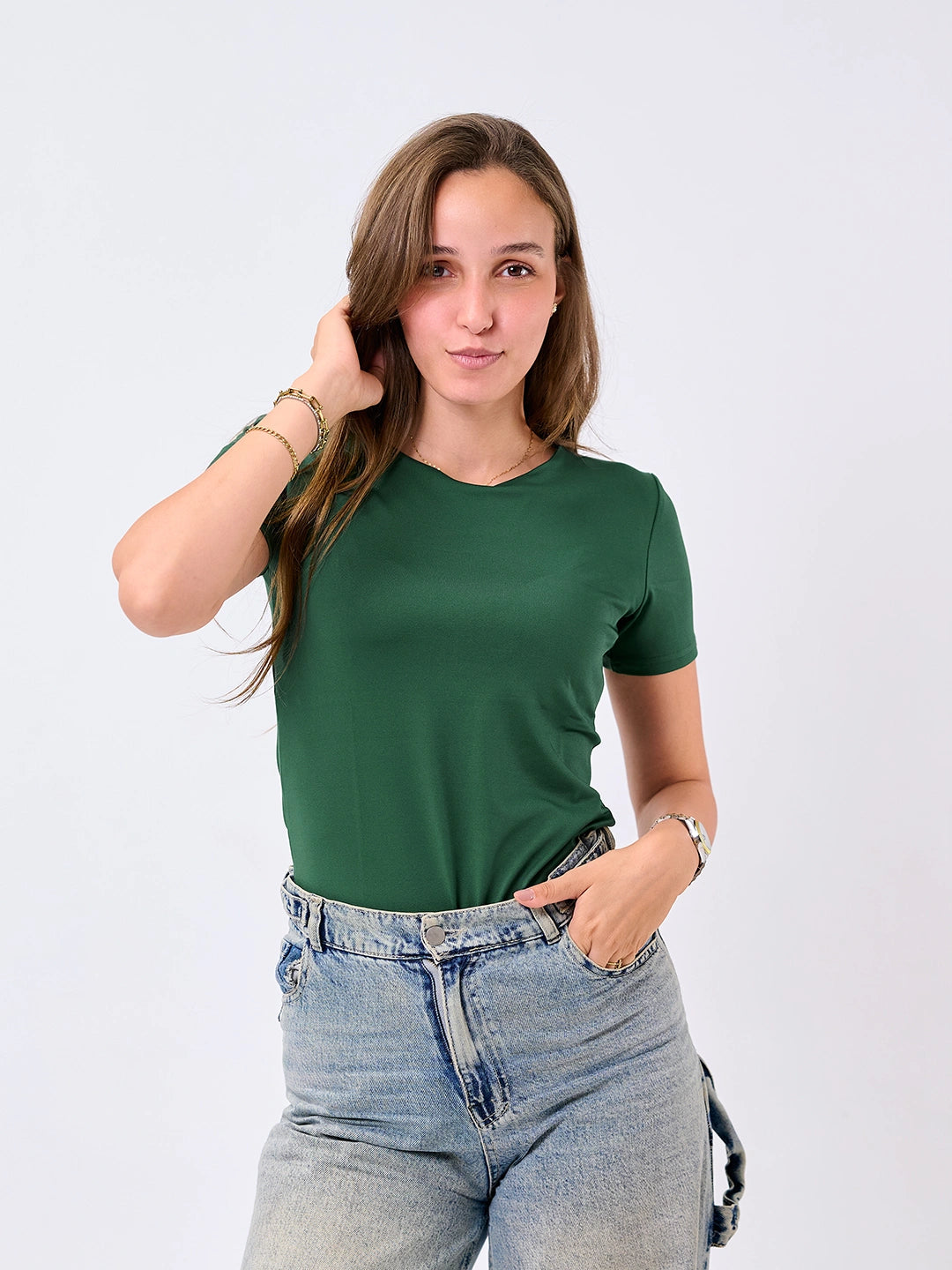 Basic Shirt-Green