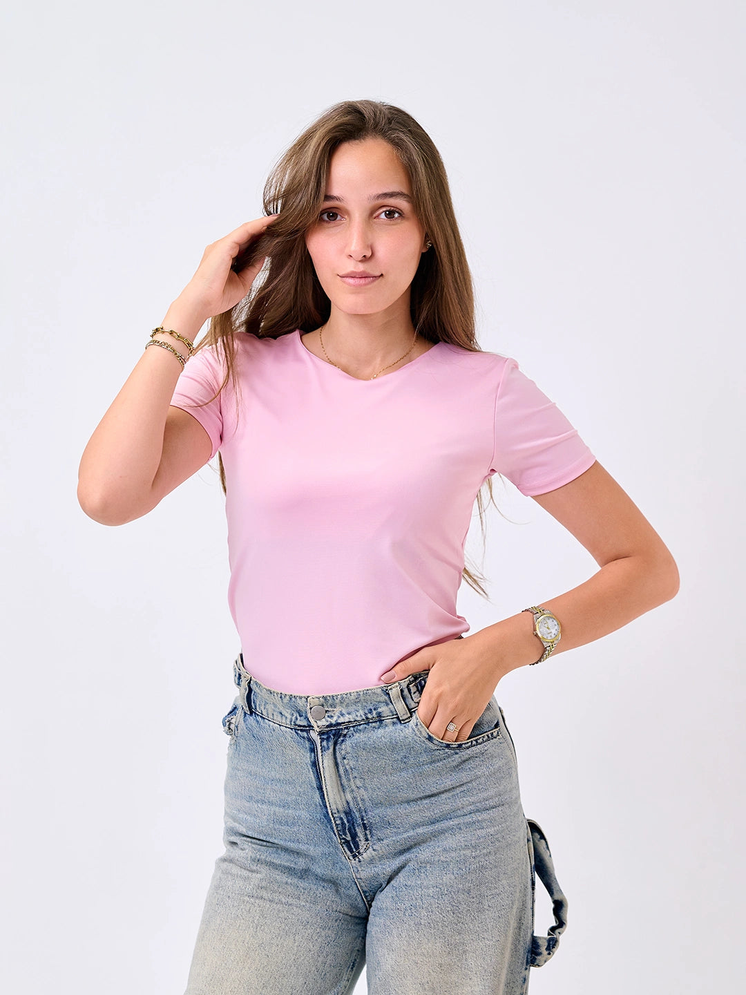 Basic Shirt-Pink