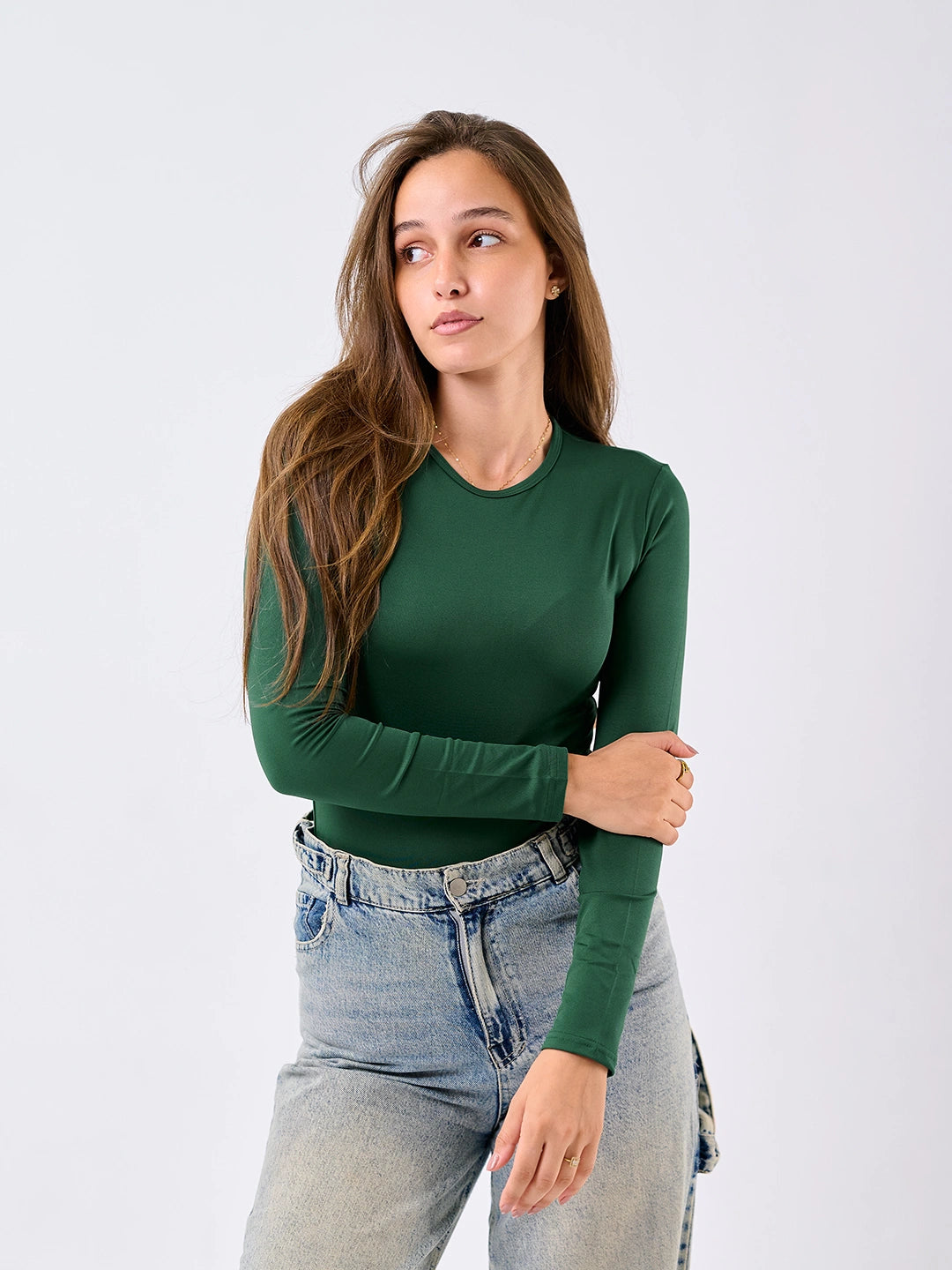 Bodysuit-Top Green