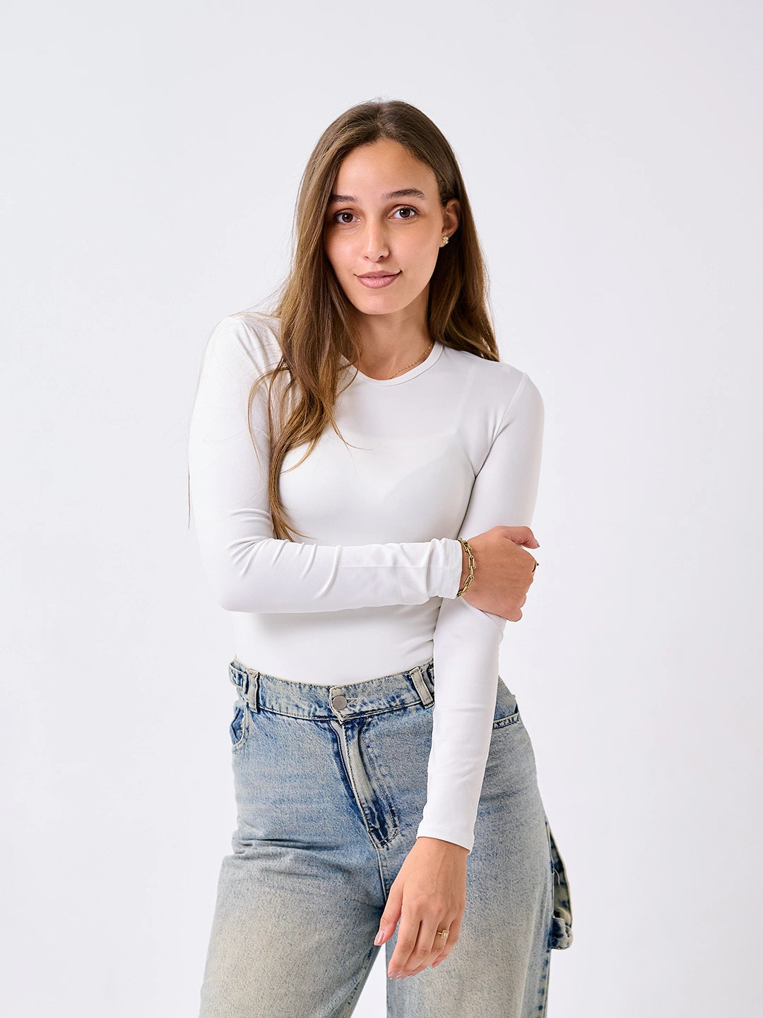 Bodysuit-Top White